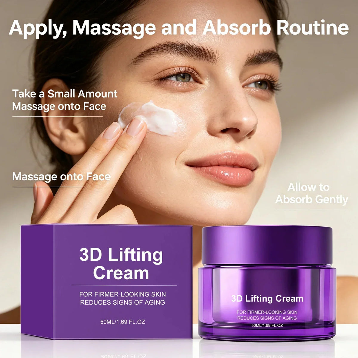 Thermabuild | 3D Firming Face Cream 50ml – Moisturizing Cream for Face and Neck