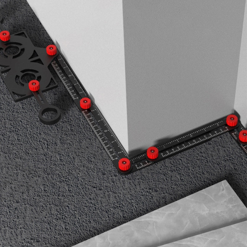 Thermabuild | Adjustable Aluminum Alloy Tile Work Folding Ruler