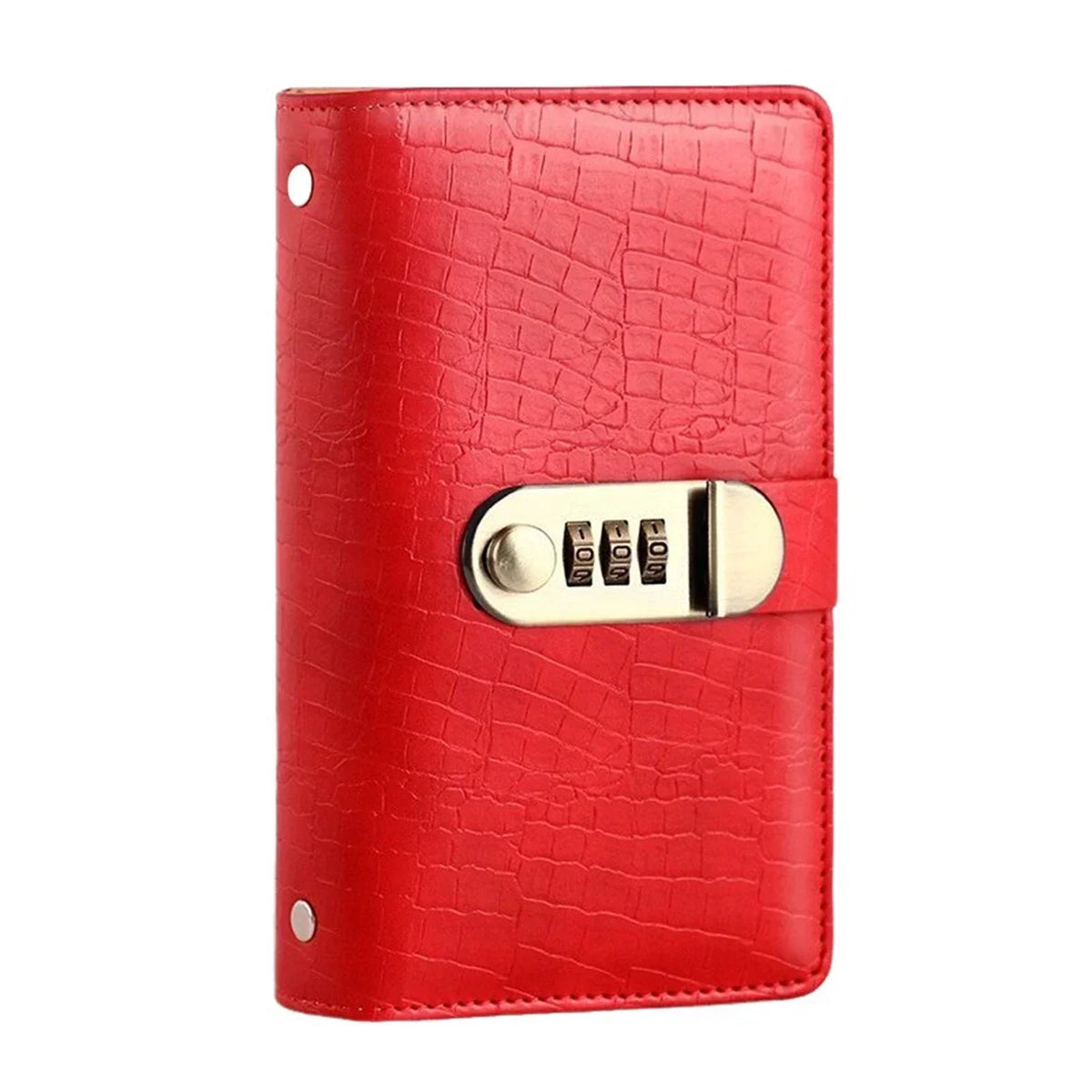 Thermabuild | 100 Envelope Savings Challenge Binder with Cash Envelopes and Combination Lock – PU Leather