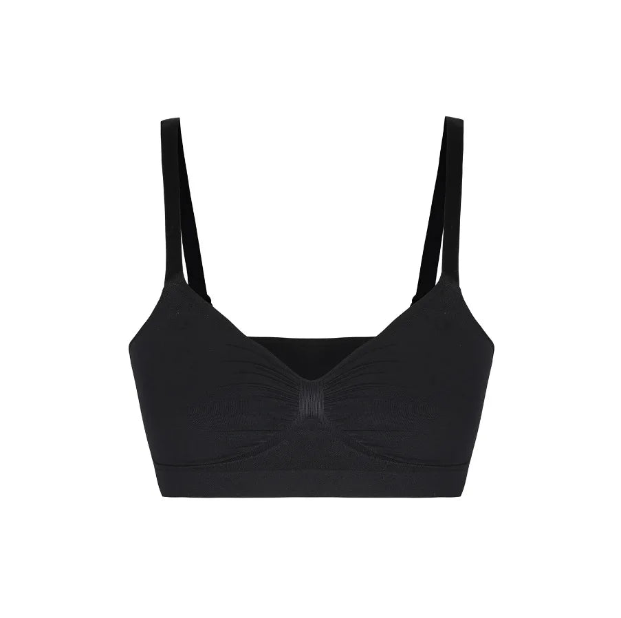 Thermabuild | Seamless Wireless Push-Up Bra for Women – Full Coverage Bralette with Adjustable Straps