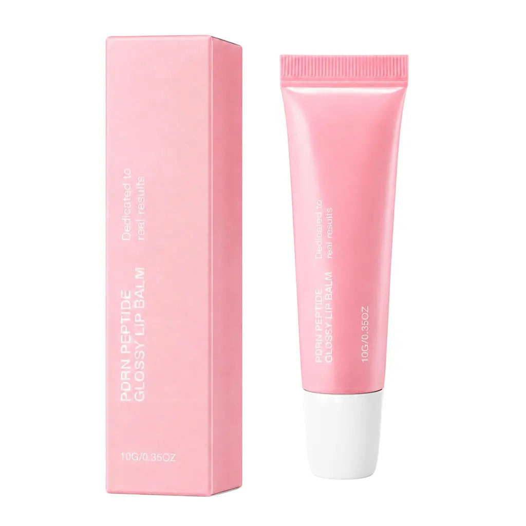 Thermabuild | PDRN Peptide Glossy Lip Balm 10g – Hydrating Pink-Tinted Lip Cream for Dry Lips