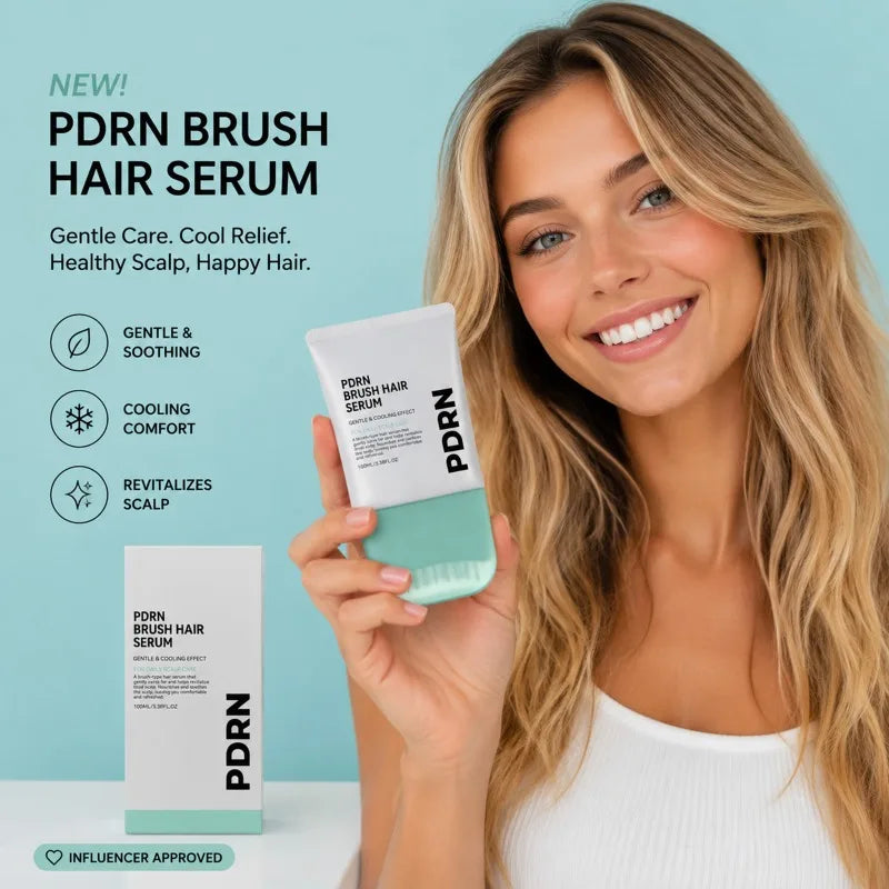 Thermabuild | PDRN Scalp Serum 100ml with Cooling Brush Applicator – Nourishing Scalp Care