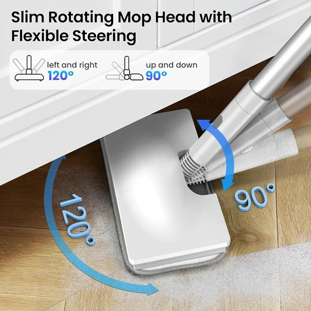 Thermabuild | Multipurpose High Pressure Steam Cleaner and Mop - Portable Handheld Deep Cleaning System for Tile Grout Floors Appliances and Car - Unisex
