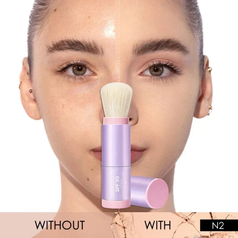 Thermabuild | CC color-correcting tinted serum + creaseless setting powder