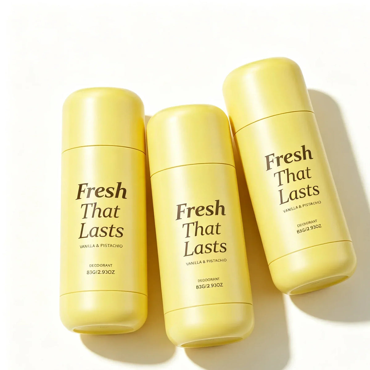 Thermabuild | Deodorant Vanilla & Pistachio Fresh That Lasts | 24 Hour Odor Control, No Aluminum, Baking Soda, Parabens, Phthalates, Ethanol | Brightening & Smoothing for Dark Underarms with Kojic Acid & Turmeric | Korean Skincare, K-Beauty