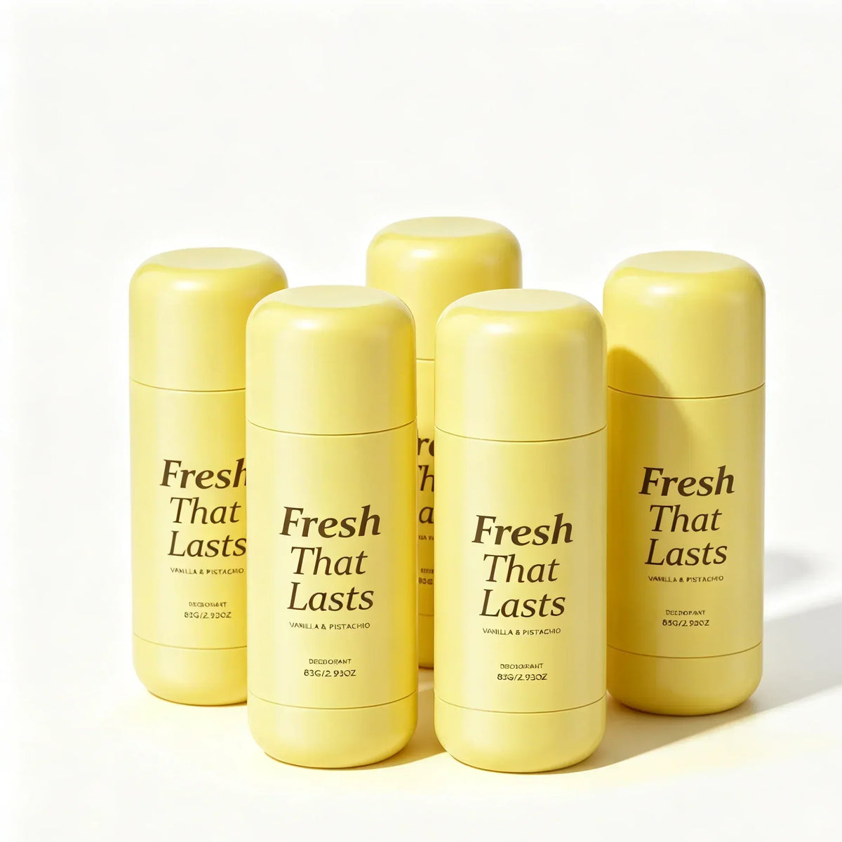 Thermabuild | Deodorant Vanilla & Pistachio Fresh That Lasts | 24 Hour Odor Control, No Aluminum, Baking Soda, Parabens, Phthalates, Ethanol | Brightening & Smoothing for Dark Underarms with Kojic Acid & Turmeric | Korean Skincare, K-Beauty