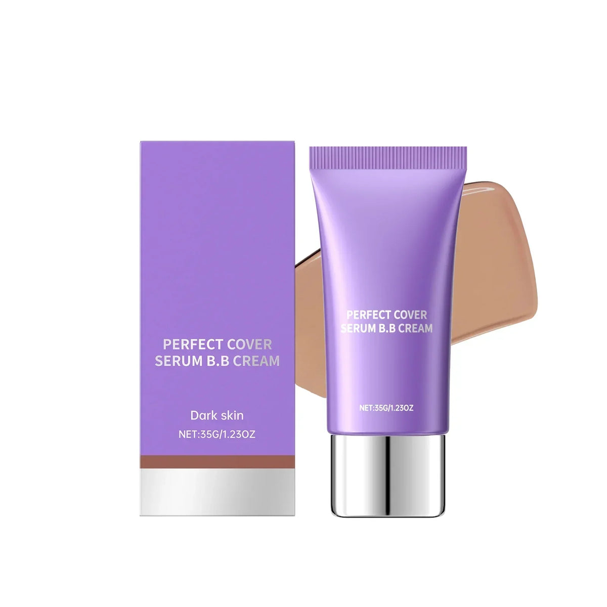 Thermabuild | Waterproof BB Cream Foundation with Hyaluronic Acid – Color Correcting Makeup Base in 3 Shades