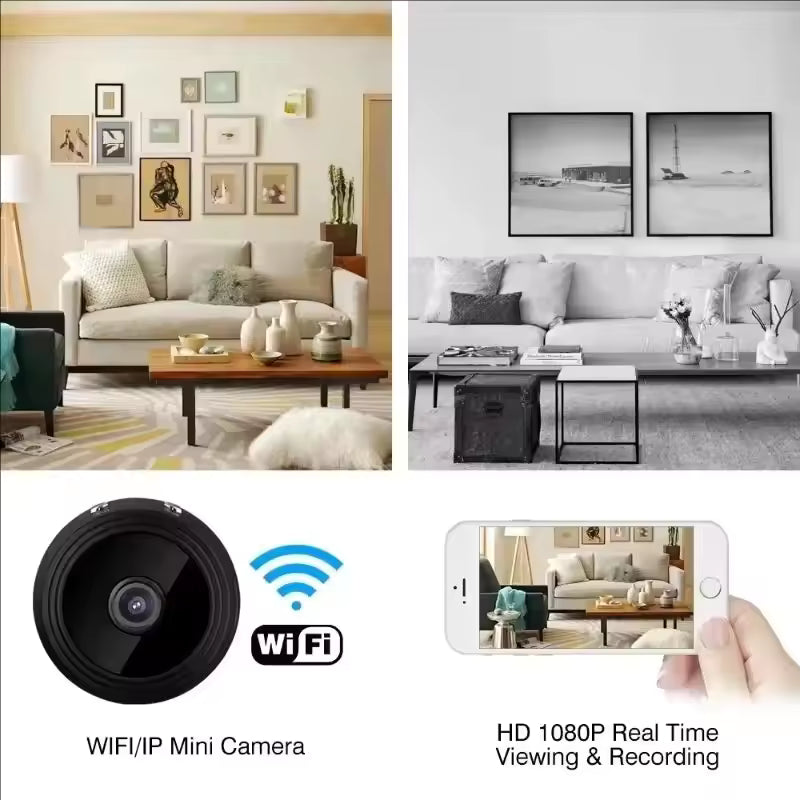 Thermabuild | WiFi Mini Camera + BlackStone Electric Shaver Combo