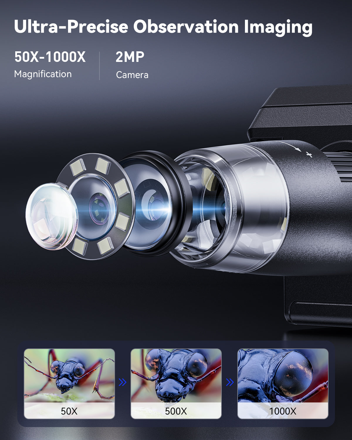 Thermabuild | 4.3 Inch Digital Soldering Microscope For Electronics Repair