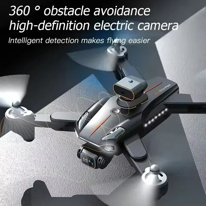 Thermabuild | Professional GPS Drone with 8K HD Dual Camera - Brushless Motor Quadcopter with 5G Aerial FPV Obstacle Avoidance for Photography