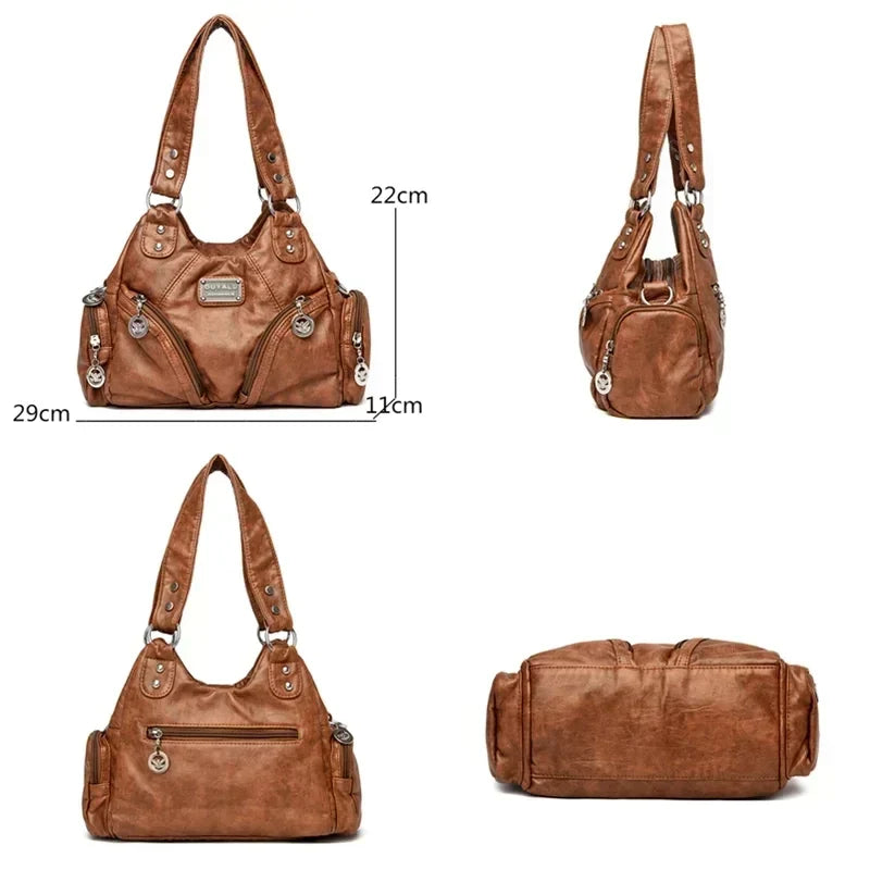 Thermabuild | Small brown handbag for school