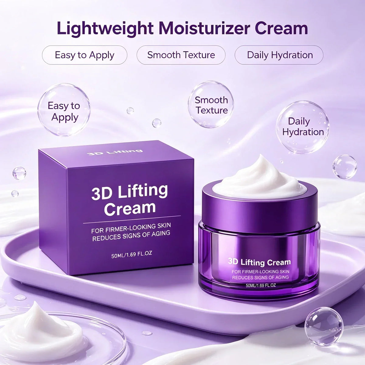 Thermabuild | 3D Firming Face Cream 50ml – Moisturizing Cream for Face and Neck