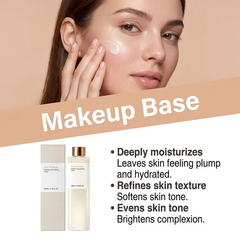 Thermabuild | Silk Peptide Hydrating Facial Toner – Lightweight Essence Toner, 100ml or 150ml