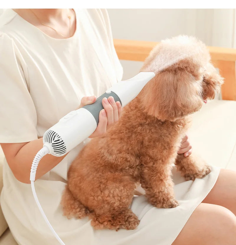 Thermabuild | 3-in-1 Dog Hair Dryer and Grooming Brush