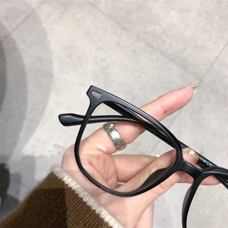 Thermabuild | Unisex Myopia Prescription Glasses with Blue Light Blocking Lenses - Lightweight Plastic Frame Eyewear for Nearsighted Vision Correction