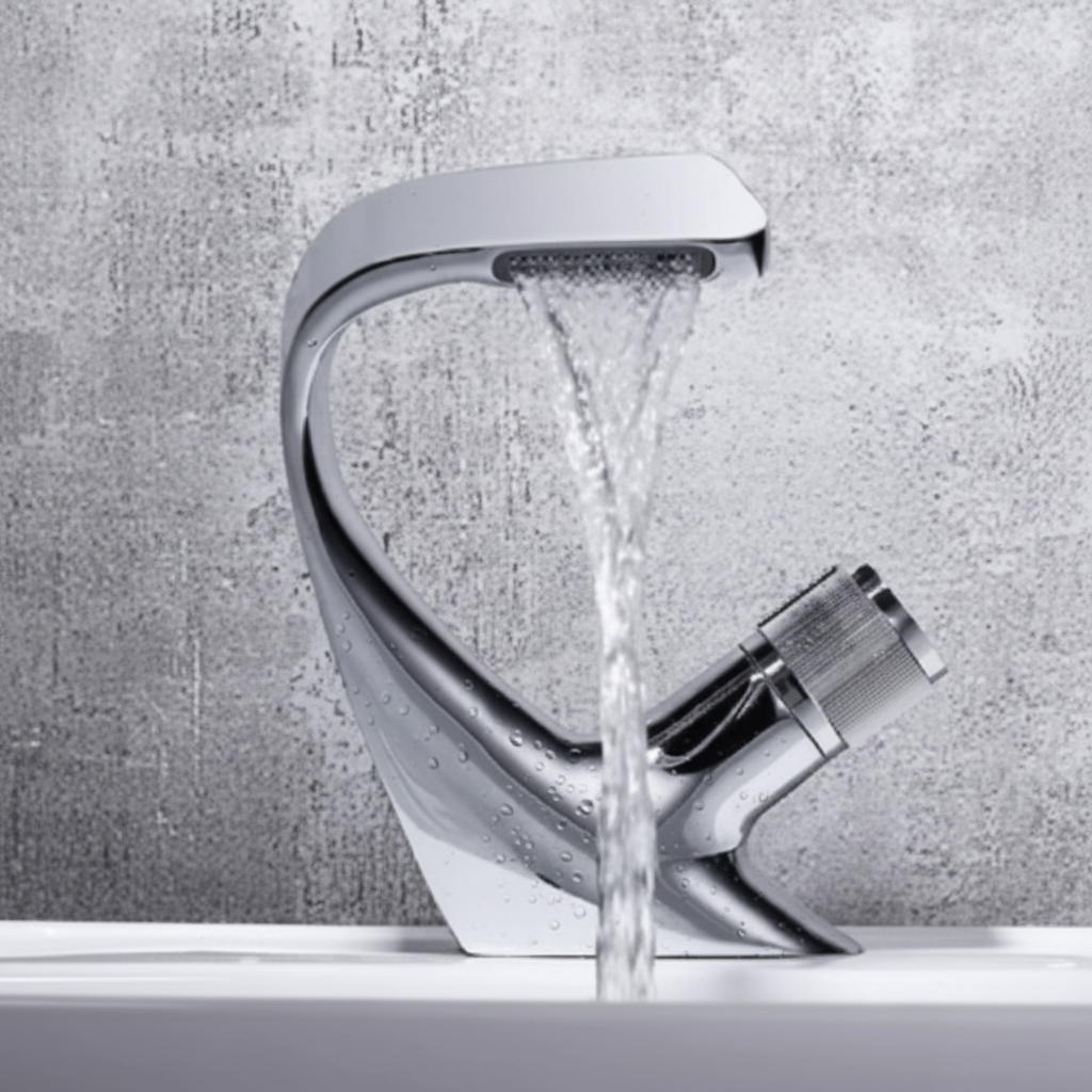 Thermabuild | Luxury Waterfall Basin Mixer for Modern Bathrooms