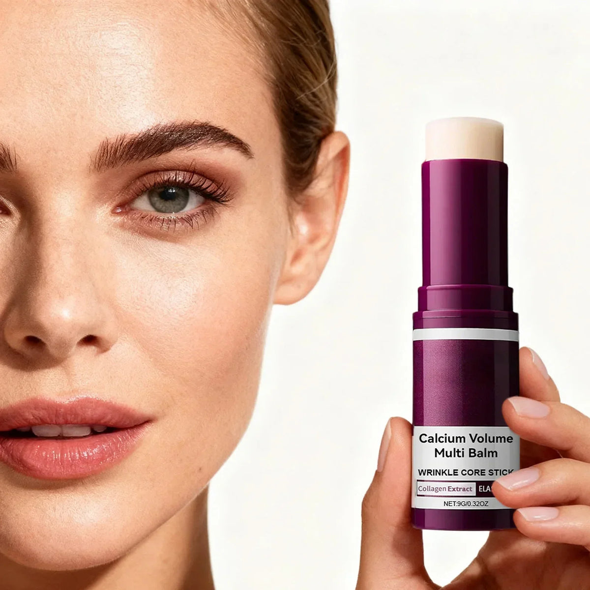 Thermabuild | Collagen Moisturizing Balm Stick for Face and Neck – Hydrating Skin Stick for Use Before Makeup