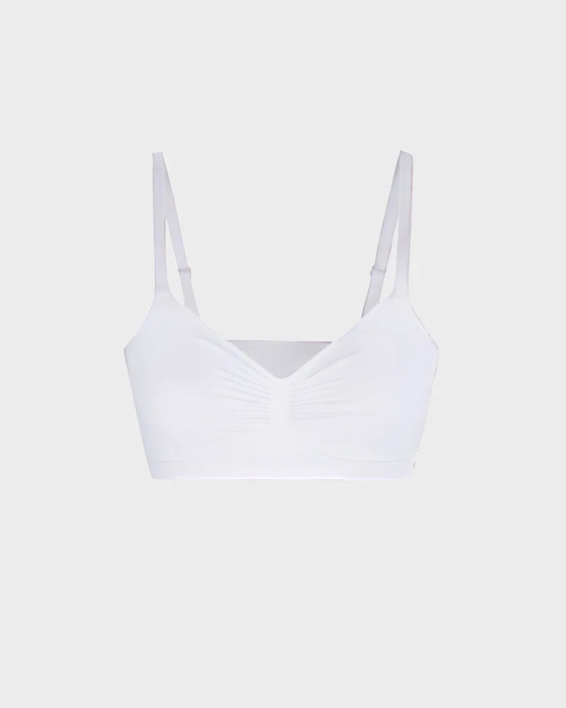 Thermabuild | Seamless Wireless Push-Up Bra for Women – Full Coverage Bralette with Adjustable Straps