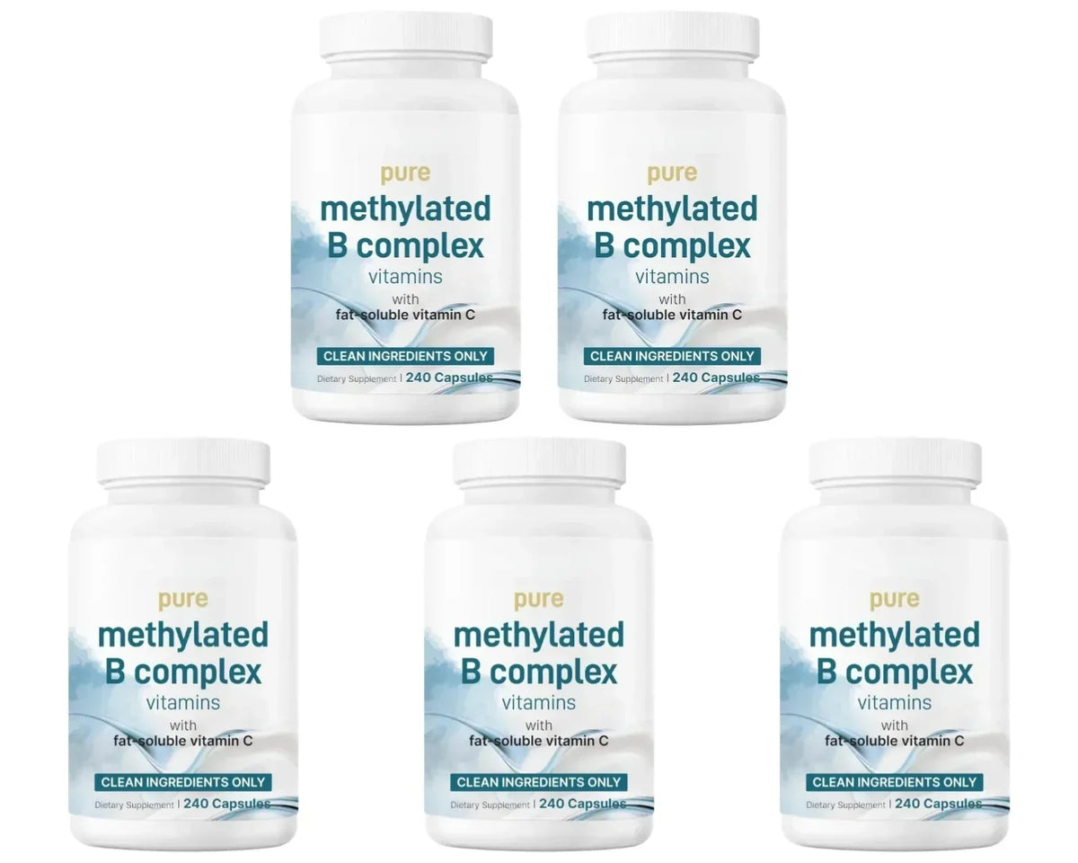 Thermabuild | Methylated Vitamin B Complex 240 Capsules with Folate, B12, Thiamin, Inositol, Choline and Vitamin C