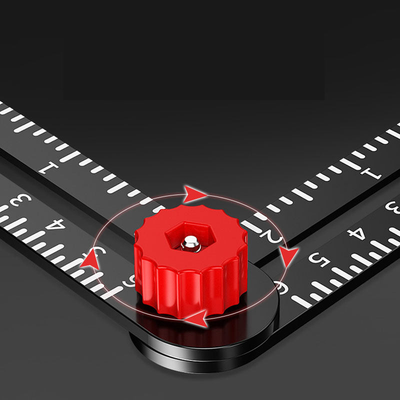 Thermabuild | Adjustable Aluminum Alloy Tile Work Folding Ruler