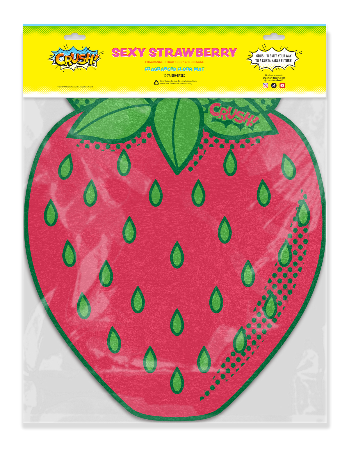Thermabuild | Strawberry Scented Car Floor Mat