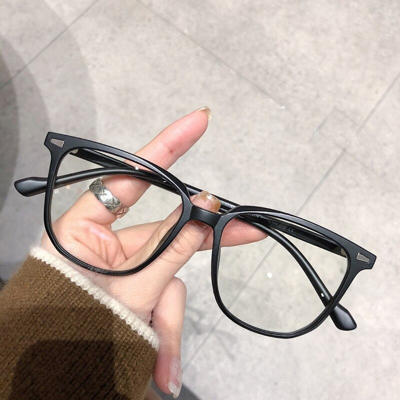 Thermabuild | Unisex Myopia Prescription Glasses with Blue Light Blocking Lenses - Lightweight Plastic Frame Eyewear for Nearsighted Vision Correction
