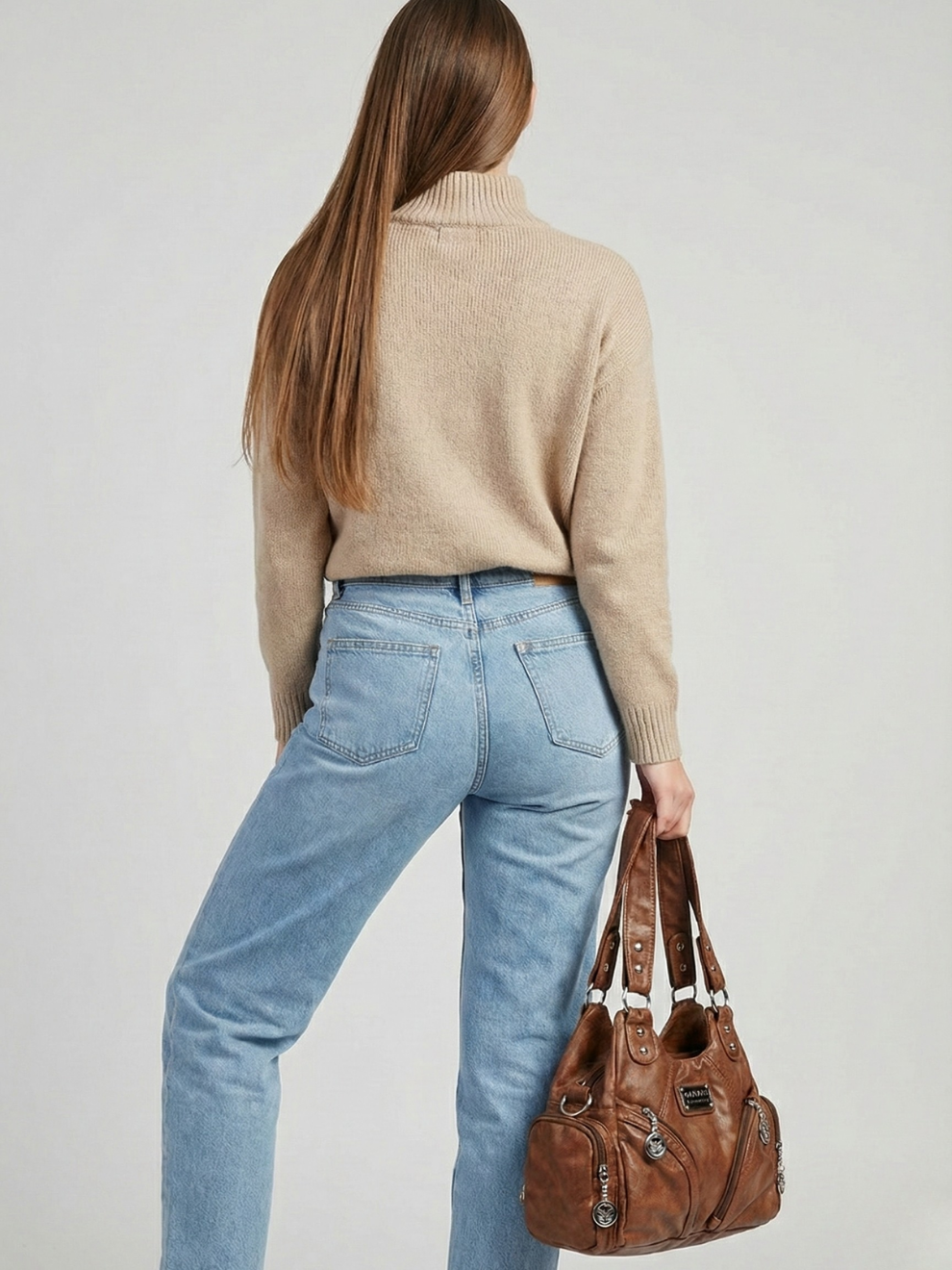 Thermabuild | Small brown handbag for school