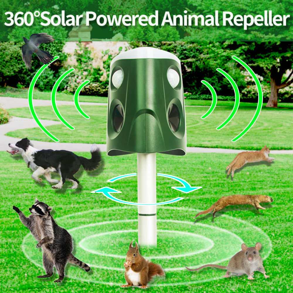 Thermabuild | 360° Animal Repellent Deterrent 3 in 1