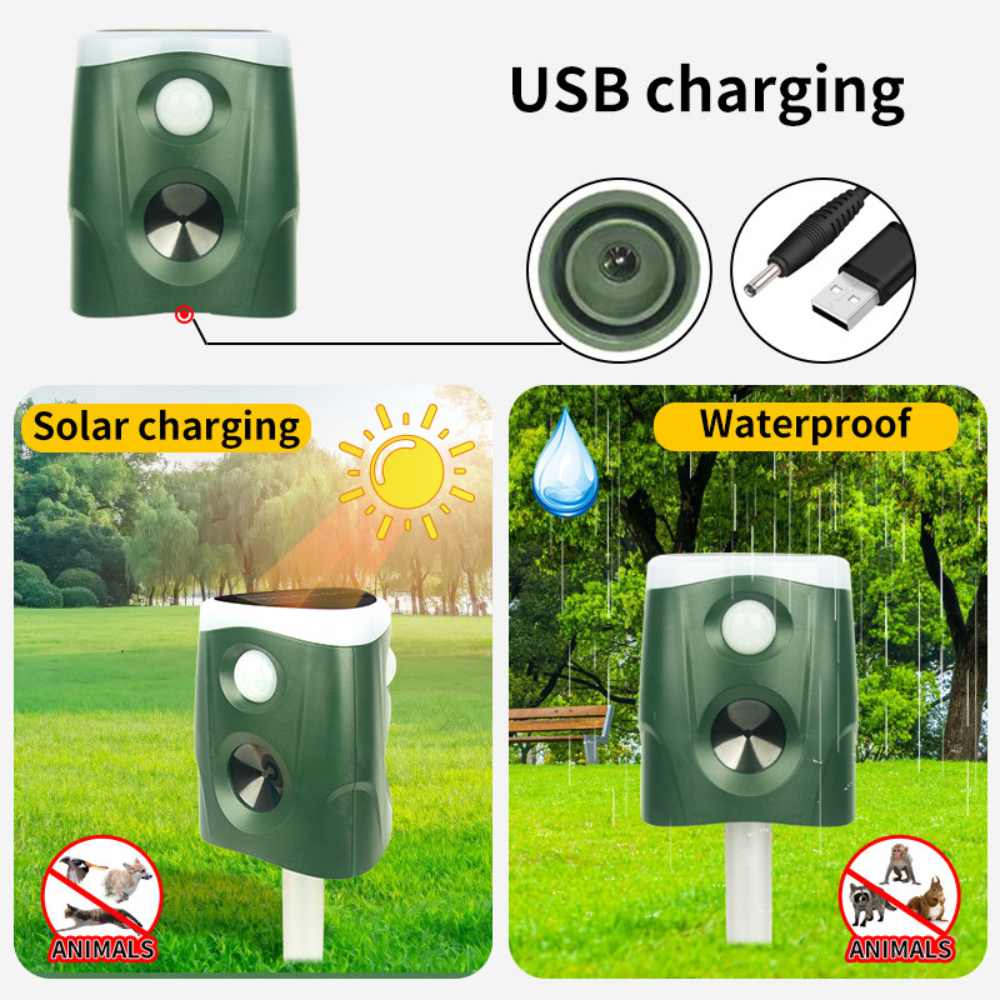 Thermabuild | 360° Animal Repellent Deterrent 3 in 1