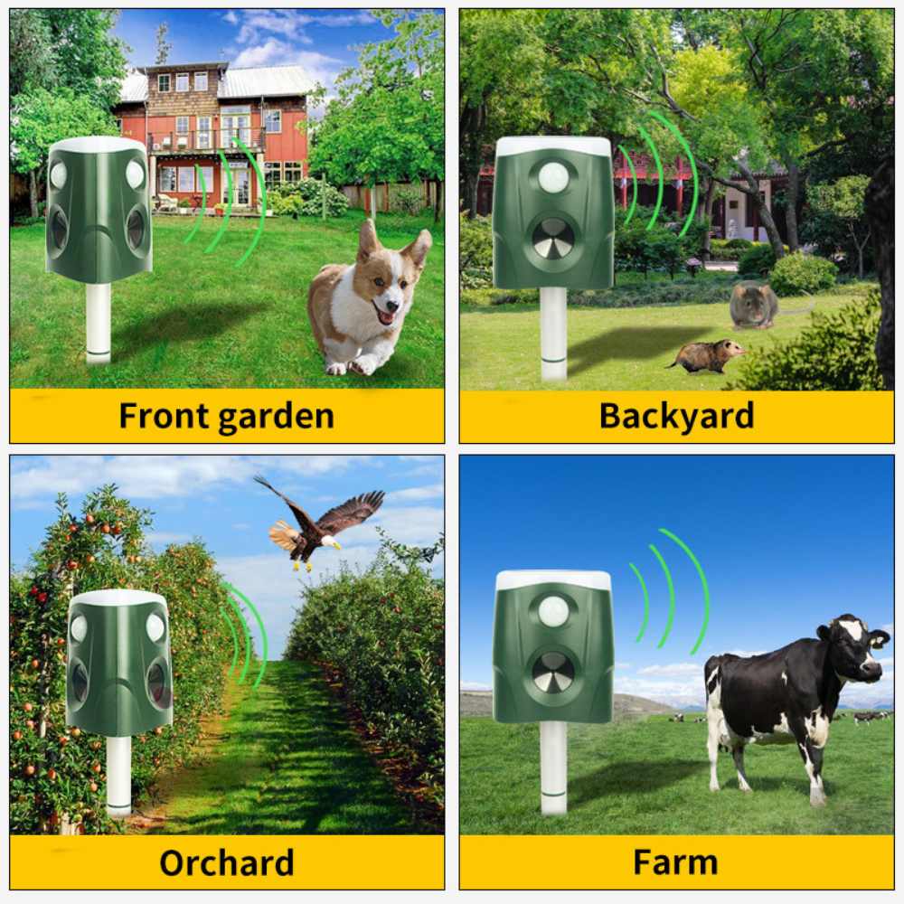 Thermabuild | 360° Animal Repellent Deterrent 3 in 1