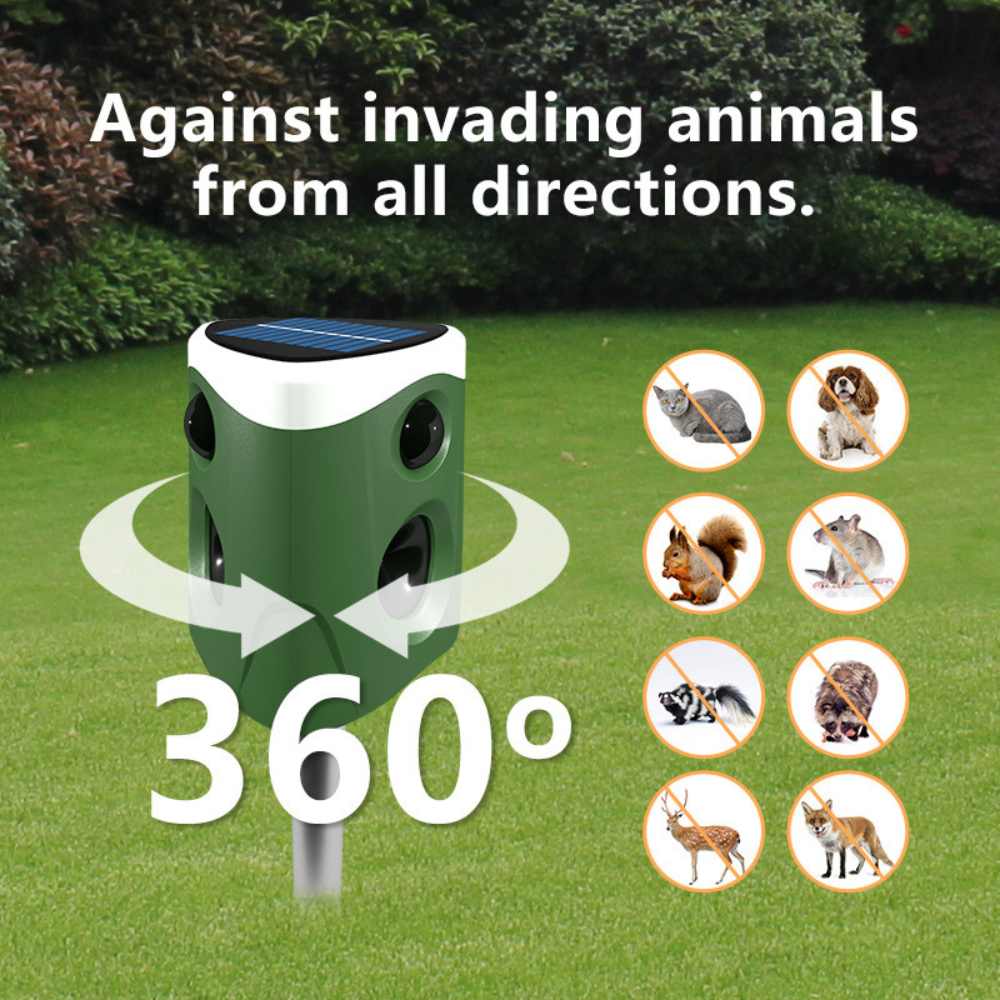 Thermabuild | 360° Animal Repellent Deterrent 3 in 1