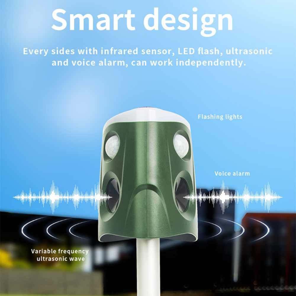 Thermabuild | 360° Animal Repellent Deterrent 3 in 1
