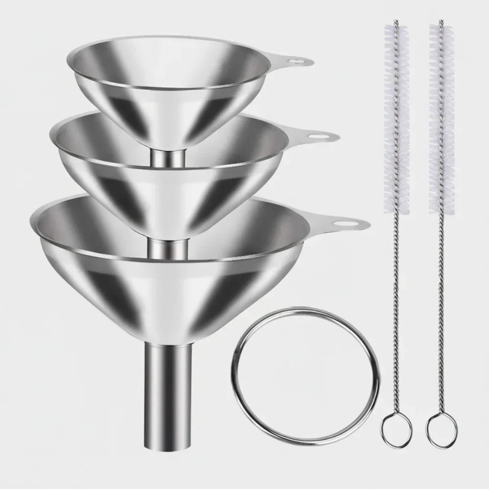 Thermabuild | Stainless Steel Kitchen Funnels Set