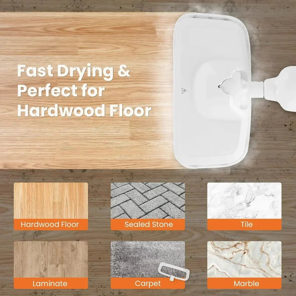 Thermabuild | Steam Mop Floor Cleaner Electric Hardwood Tile Steamer