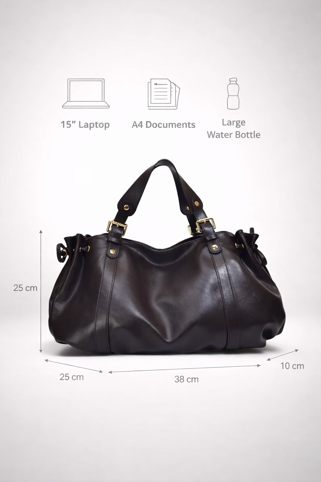 Thermabuild | Structured large handbag for school