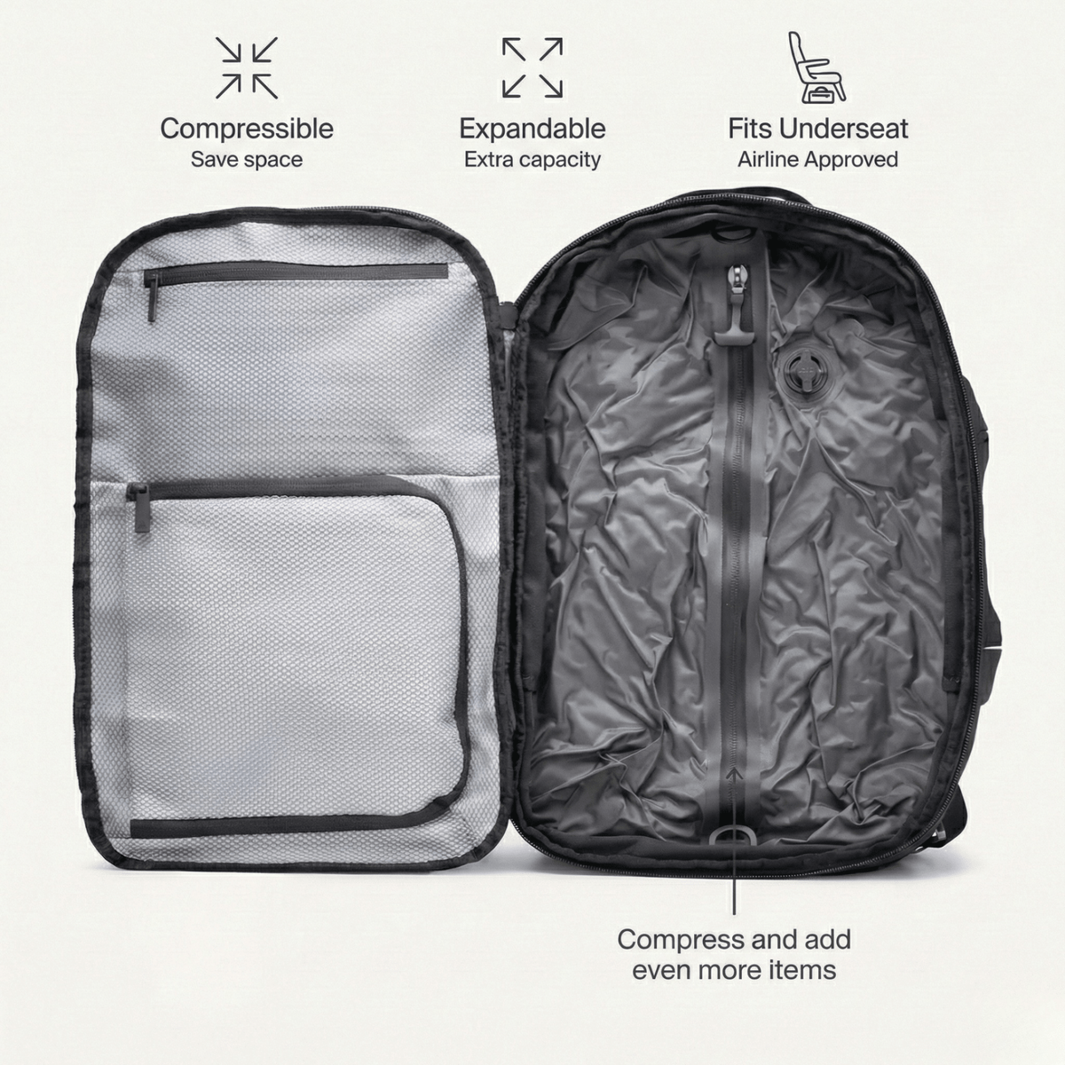 Thermabuild | carry - on backpack 60L
