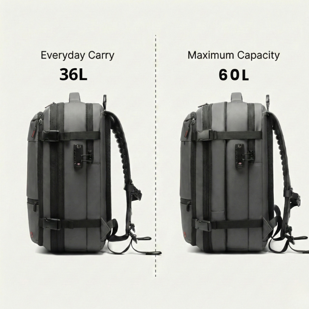Thermabuild | vacuum compression backpack 60L