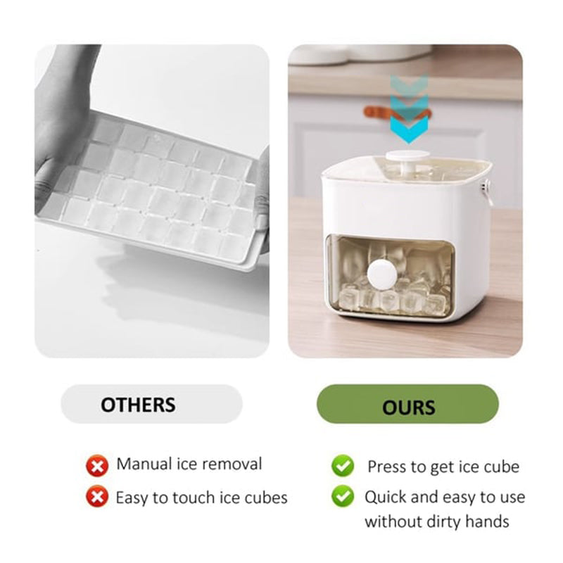 Thermabuild | 2-Stage Push In Ice Cube Tray
