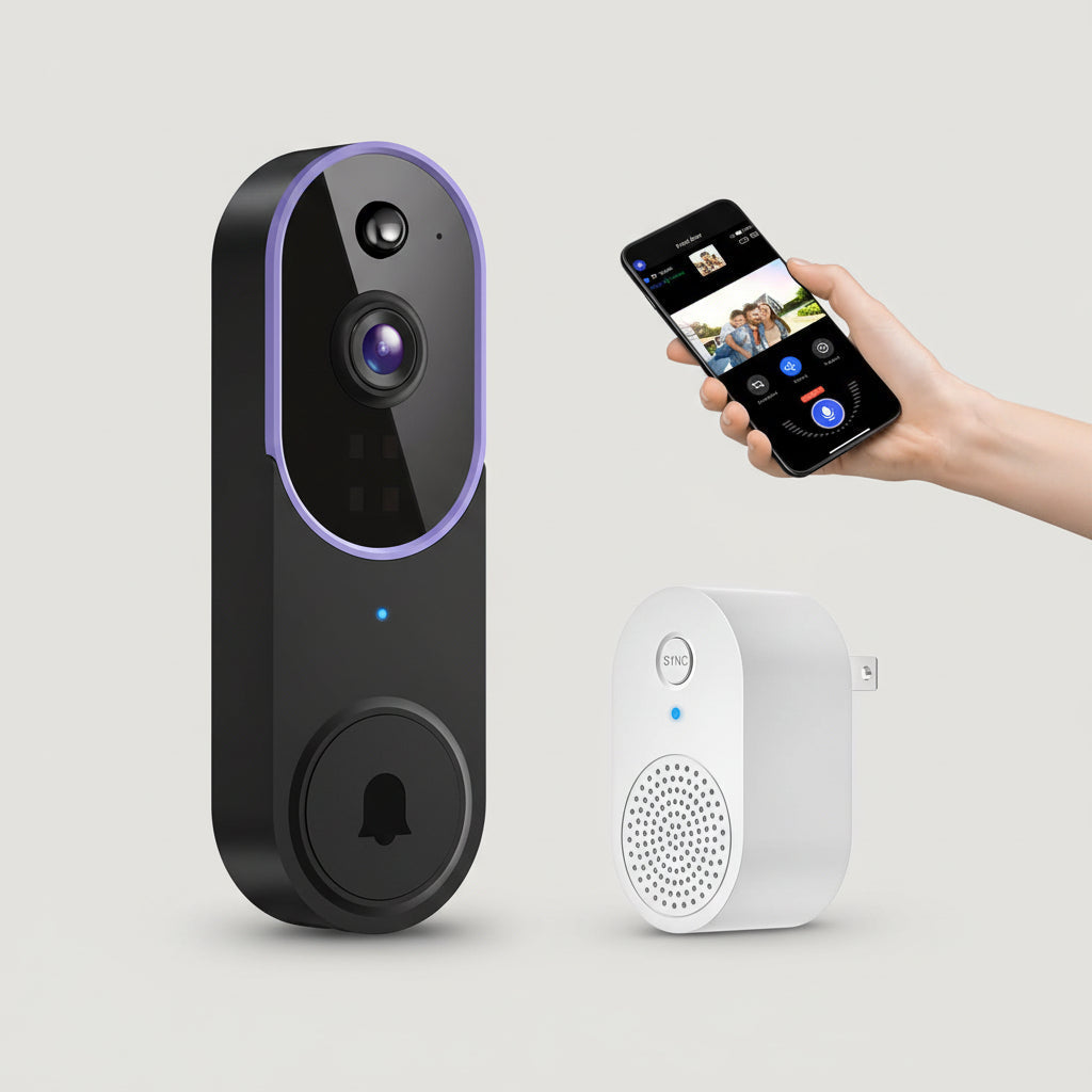 Thermabuild | Wireless Doorbell Camera Smart Video AI Night Vision