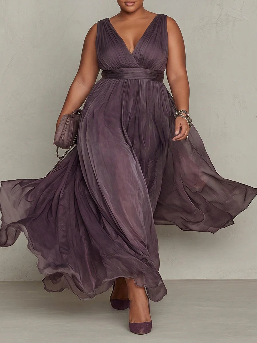 Thermabuild | Vintage Chiffon Maxi Dress