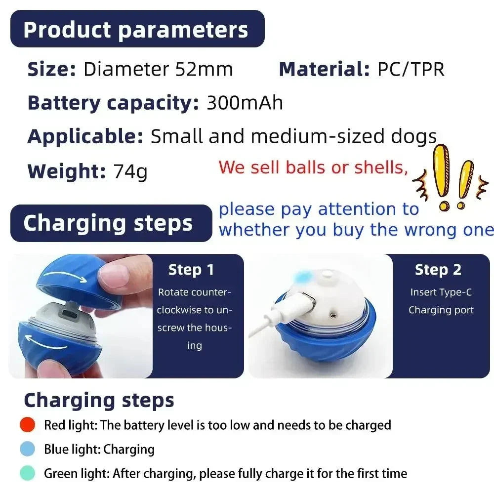 Thermabuild | Active Rolling Ball Anti-Anxiety Automatic Moving Ball