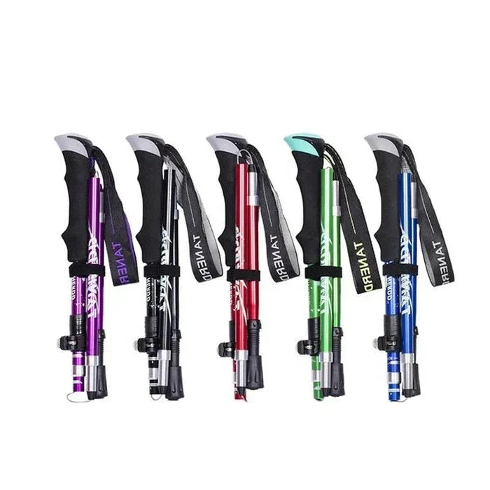 Thermabuild | Adjustable Trekking Poles - Foldable Telescopic Pole