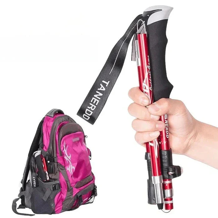 Thermabuild | Adjustable Trekking Poles - Foldable Telescopic Pole