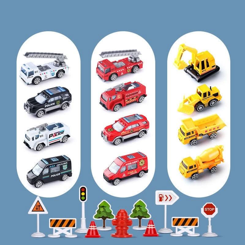 Thermabuild | ADVENTURE AIRPLANE & VEHICLE SET – Airplane Toy Set for Imaginative Kids