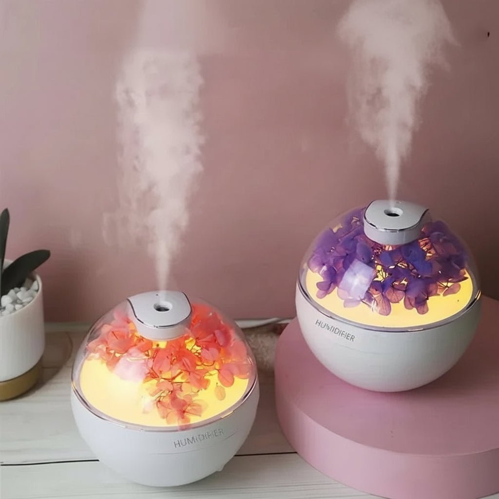 Thermabuild | Mini Air Humidifier, Compact USB Humidifier for Home & Office
