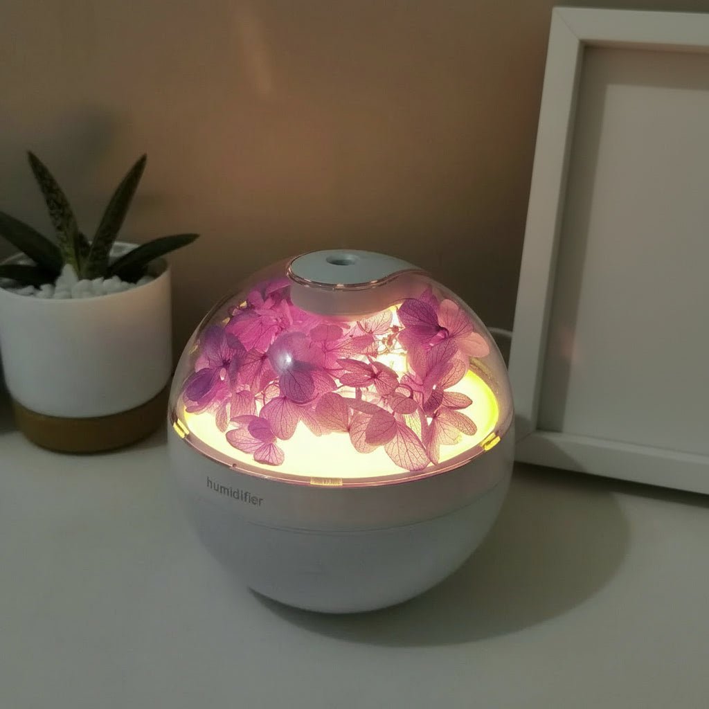 Thermabuild | Mini Air Humidifier, Compact USB Humidifier for Home & Office