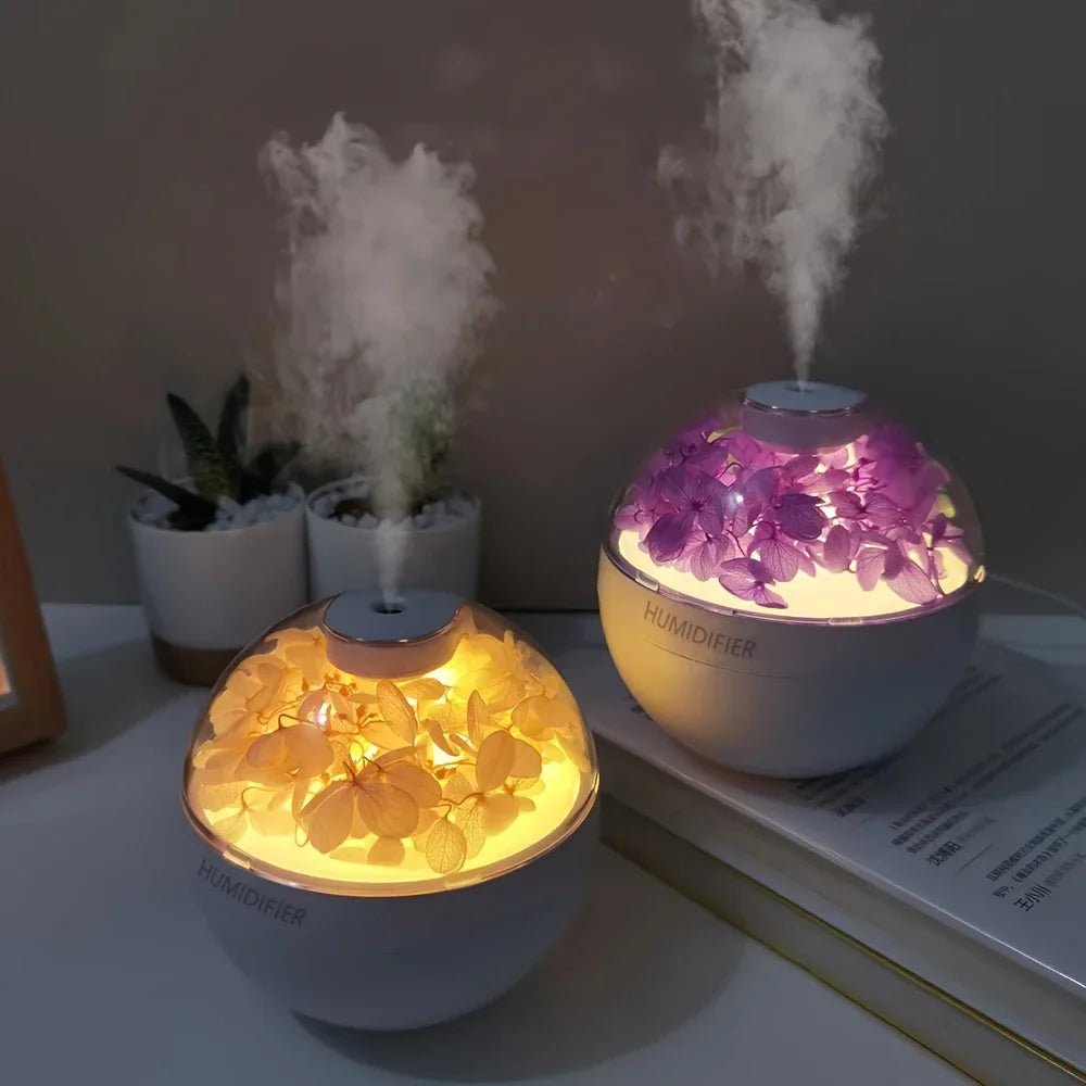 Thermabuild | Mini Air Humidifier, Compact USB Humidifier for Home & Office