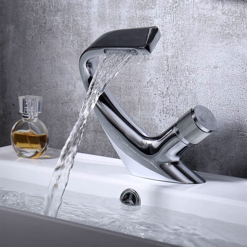 Thermabuild | Luxury Waterfall Basin Mixer for Modern Bathrooms