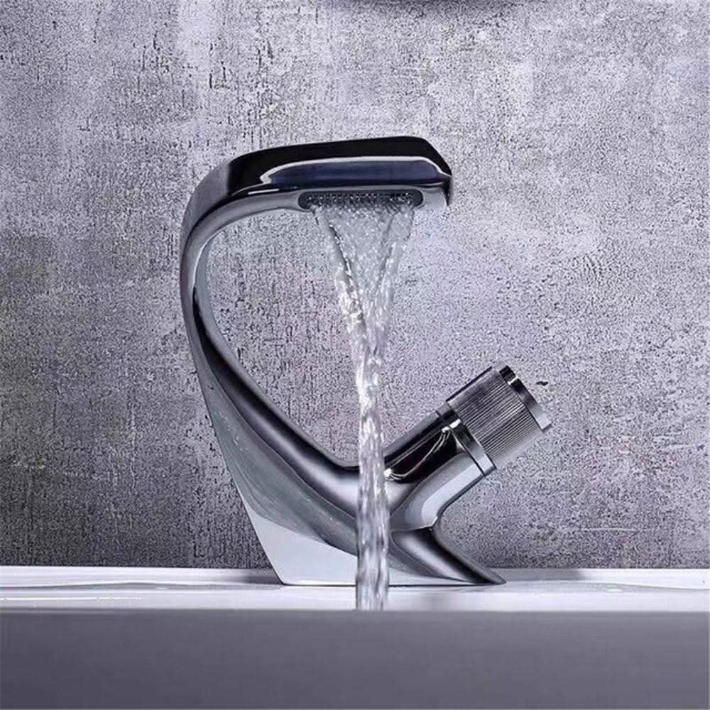 Thermabuild | Luxury Waterfall Basin Mixer for Modern Bathrooms