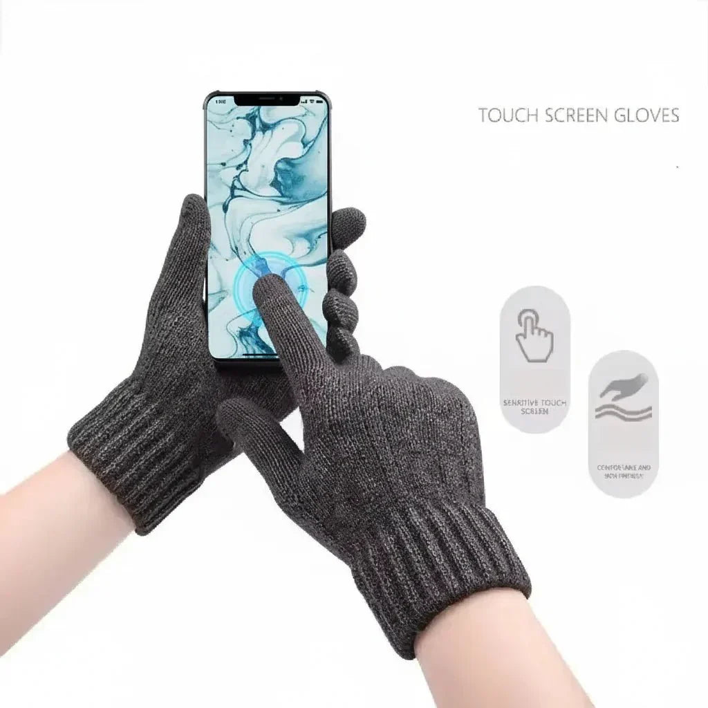 Thermabuild | Winter Touch Screen Gloves with Thick Velvet Warmth
